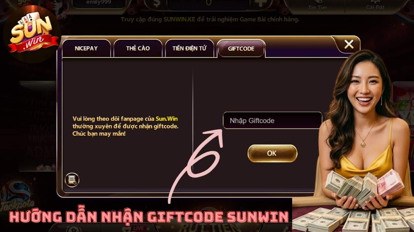Cập nhật những giftcode Sunwin mới nhất