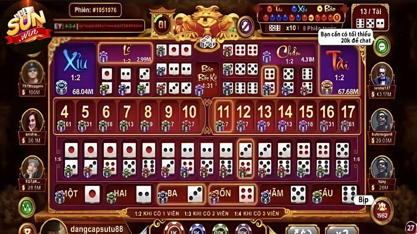 Điểm mạnh của tài xỉu Sicbo