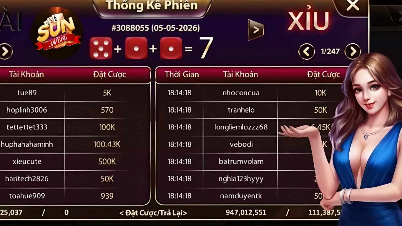 Hướng dẫn luật chơi tài xỉu tại Sunwin chi tiết