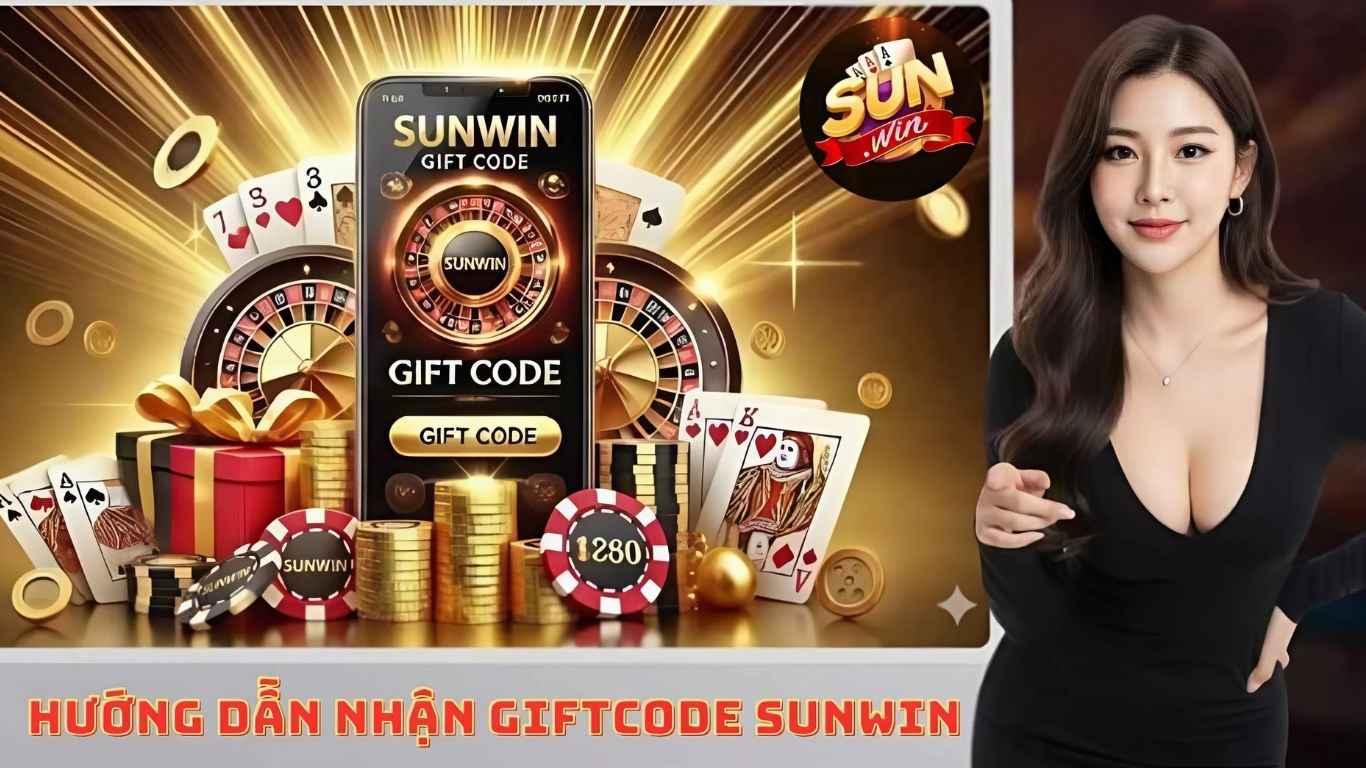 Hướng dẫn nhận giftcode tại cổng game Sunwin 