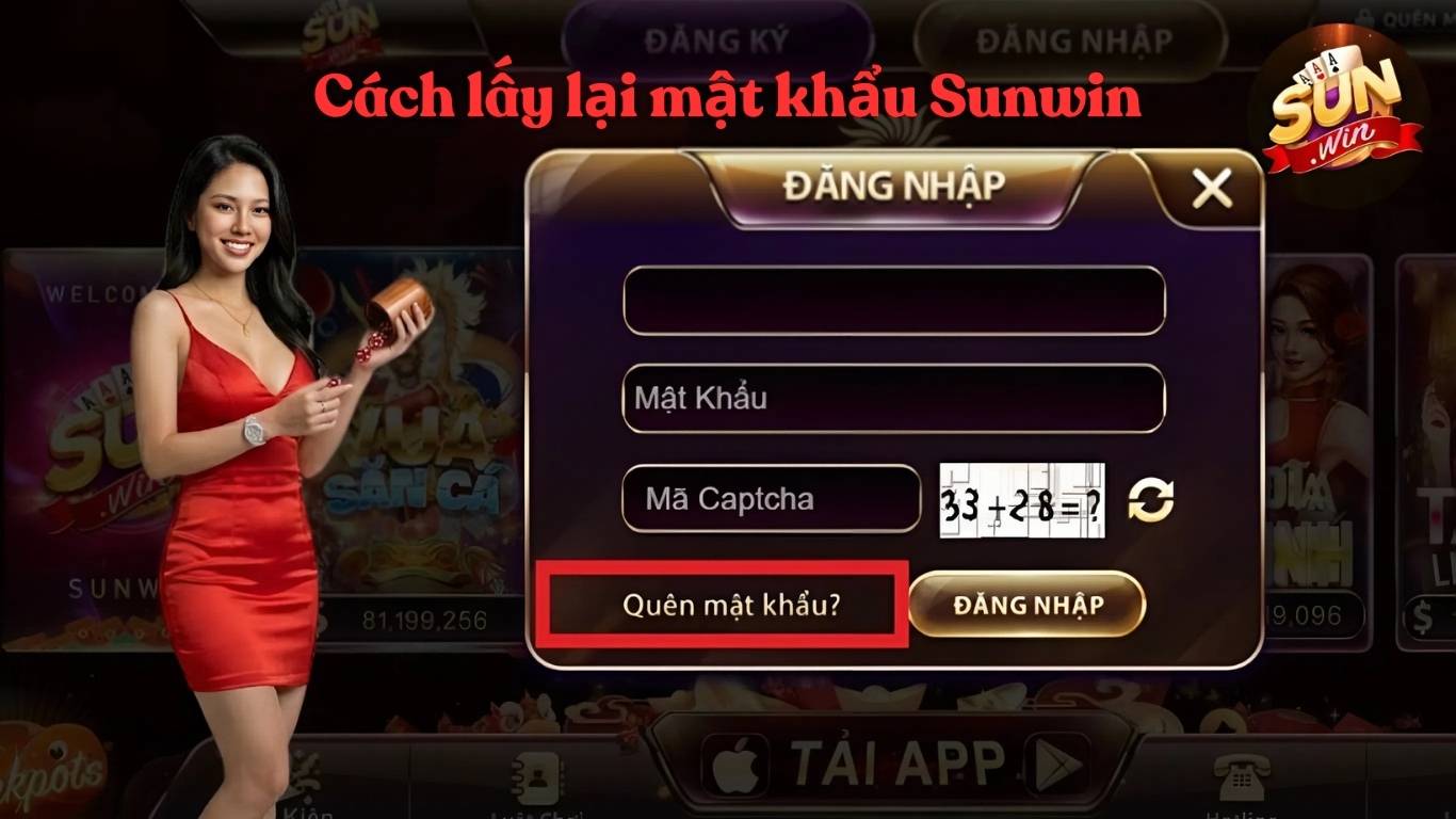 Lý do người chơi cần lấy lại mật khẩu tại Sunwin