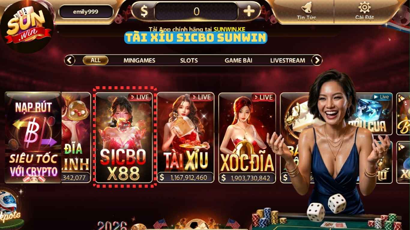 Tổng quan về tài xỉu Sicbo Sunwin